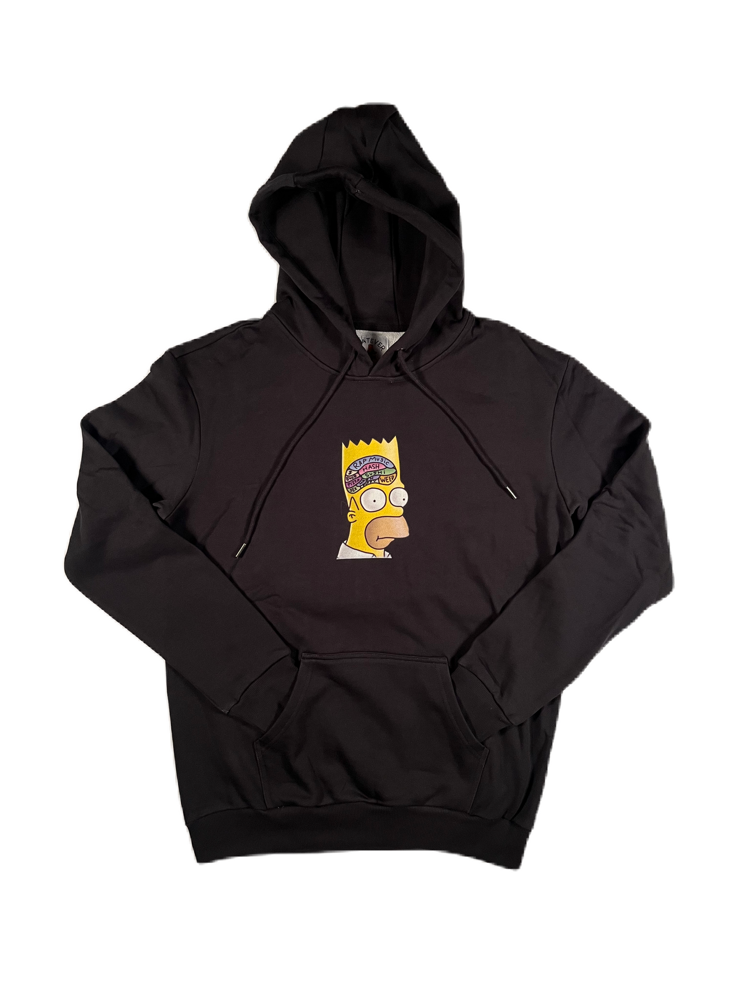 Black HASH ON MY MIND hoodie