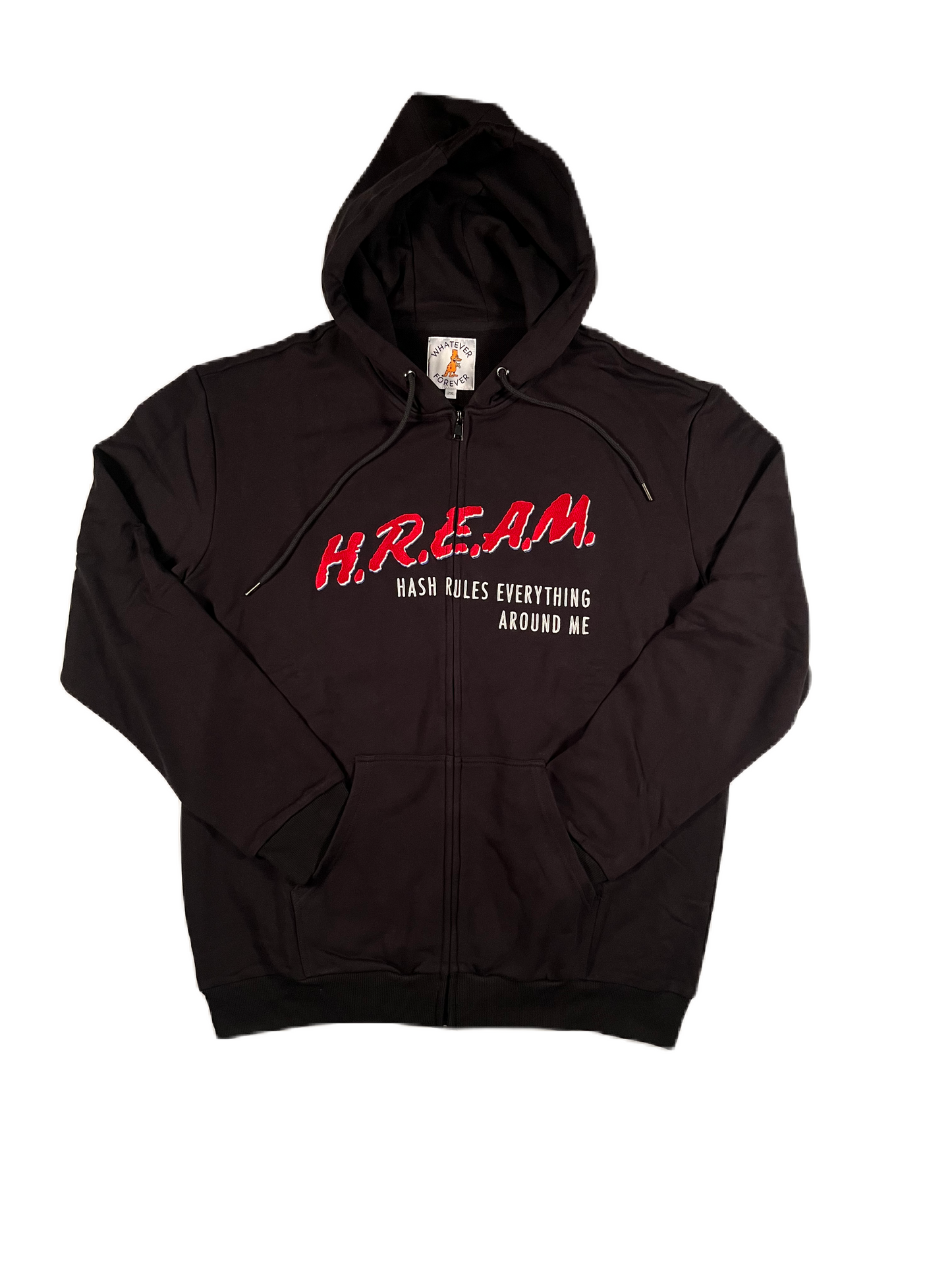 black hream zip up