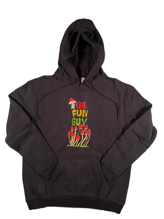 The Fun Guy Black Hoodie