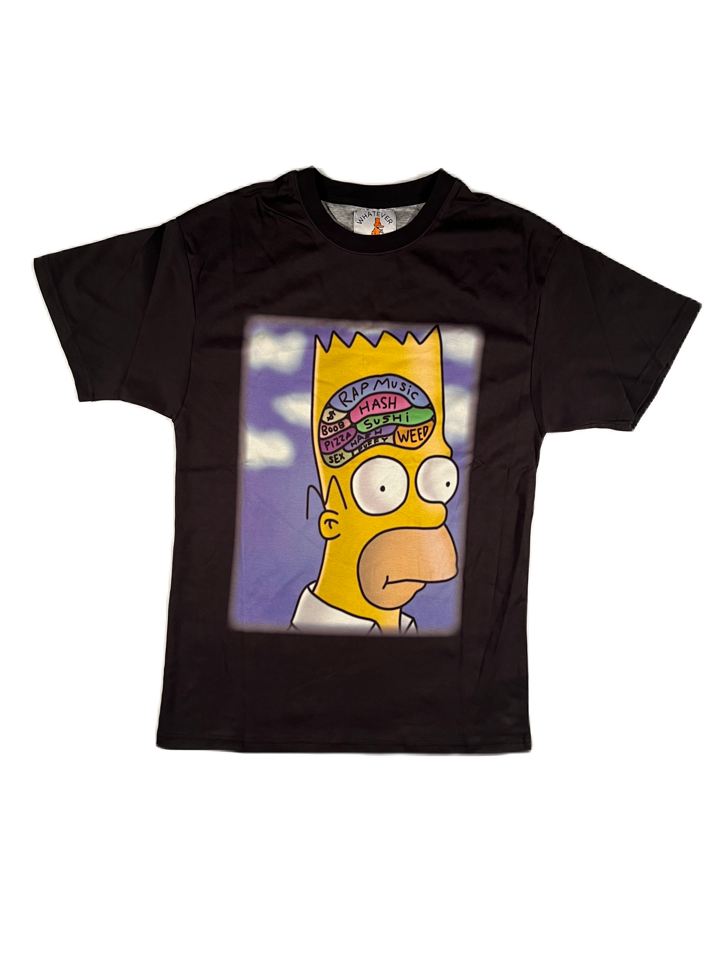 black HASH on My Mind t shirt