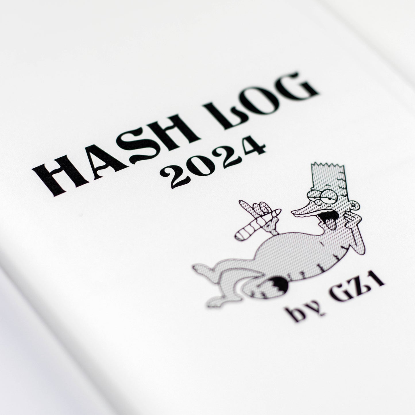 hash log 2024 and pen (pumpkin spice edition)