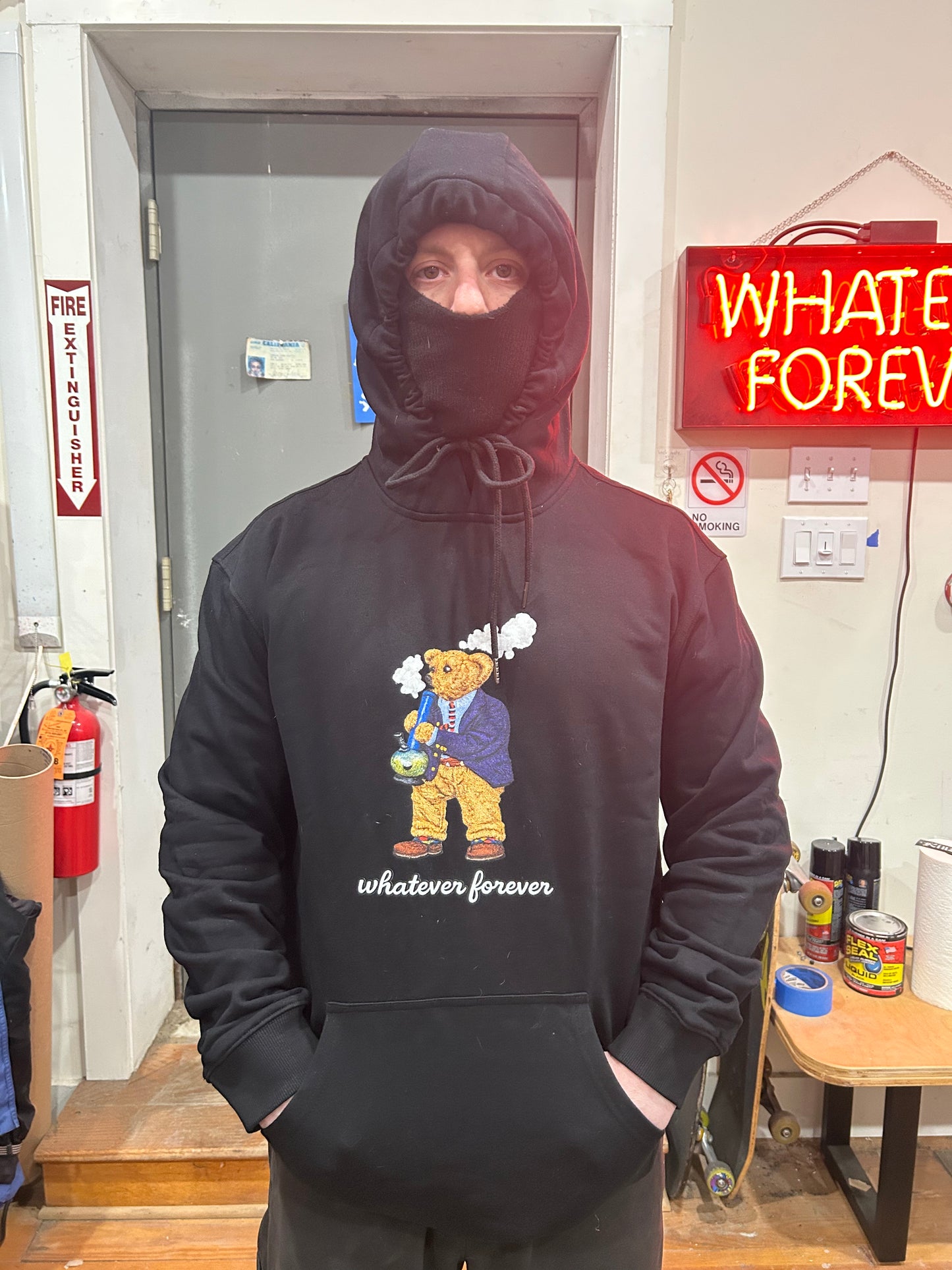 lil dolo bear bong rips hoodie