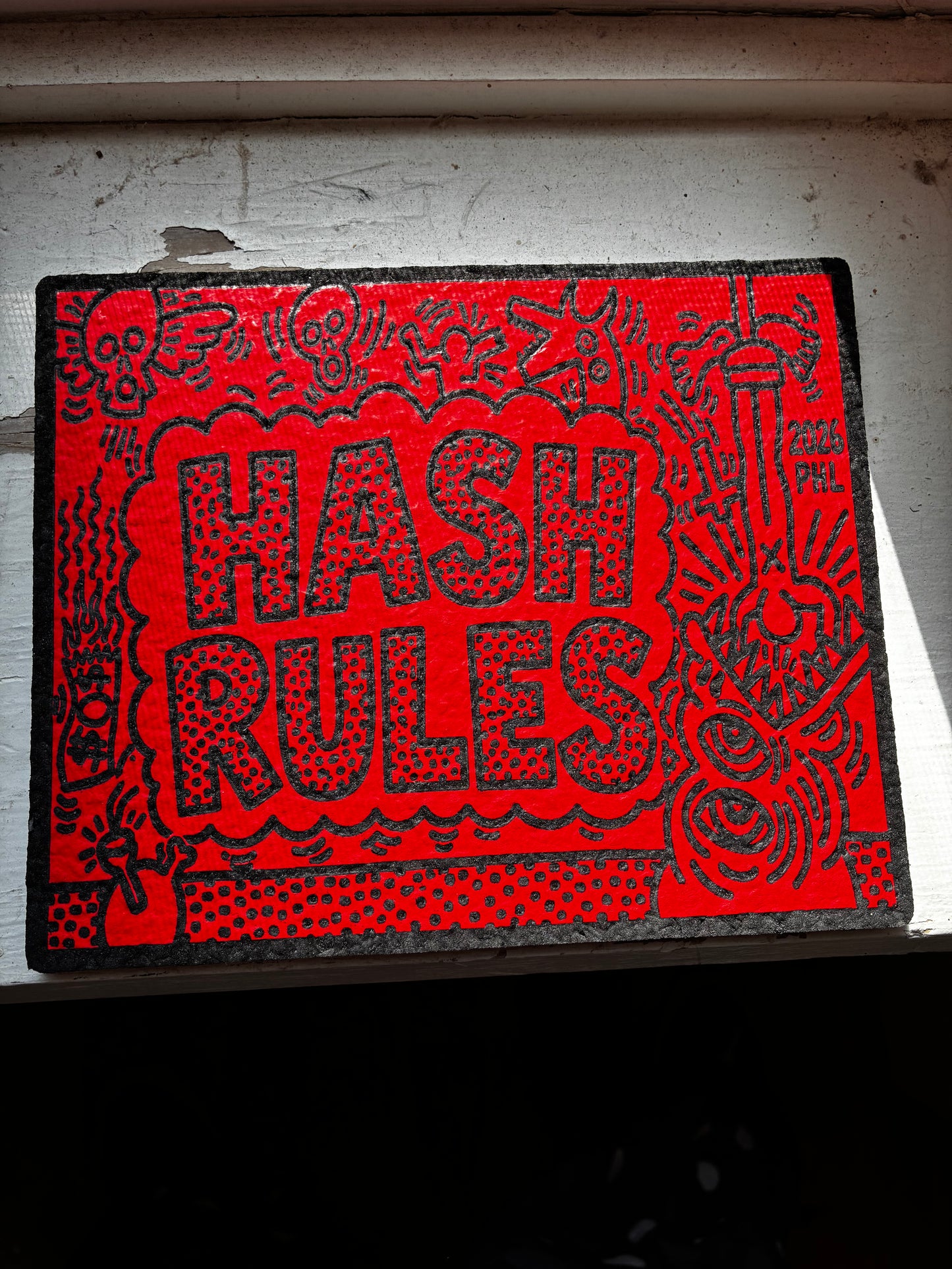 hash rules medium mat