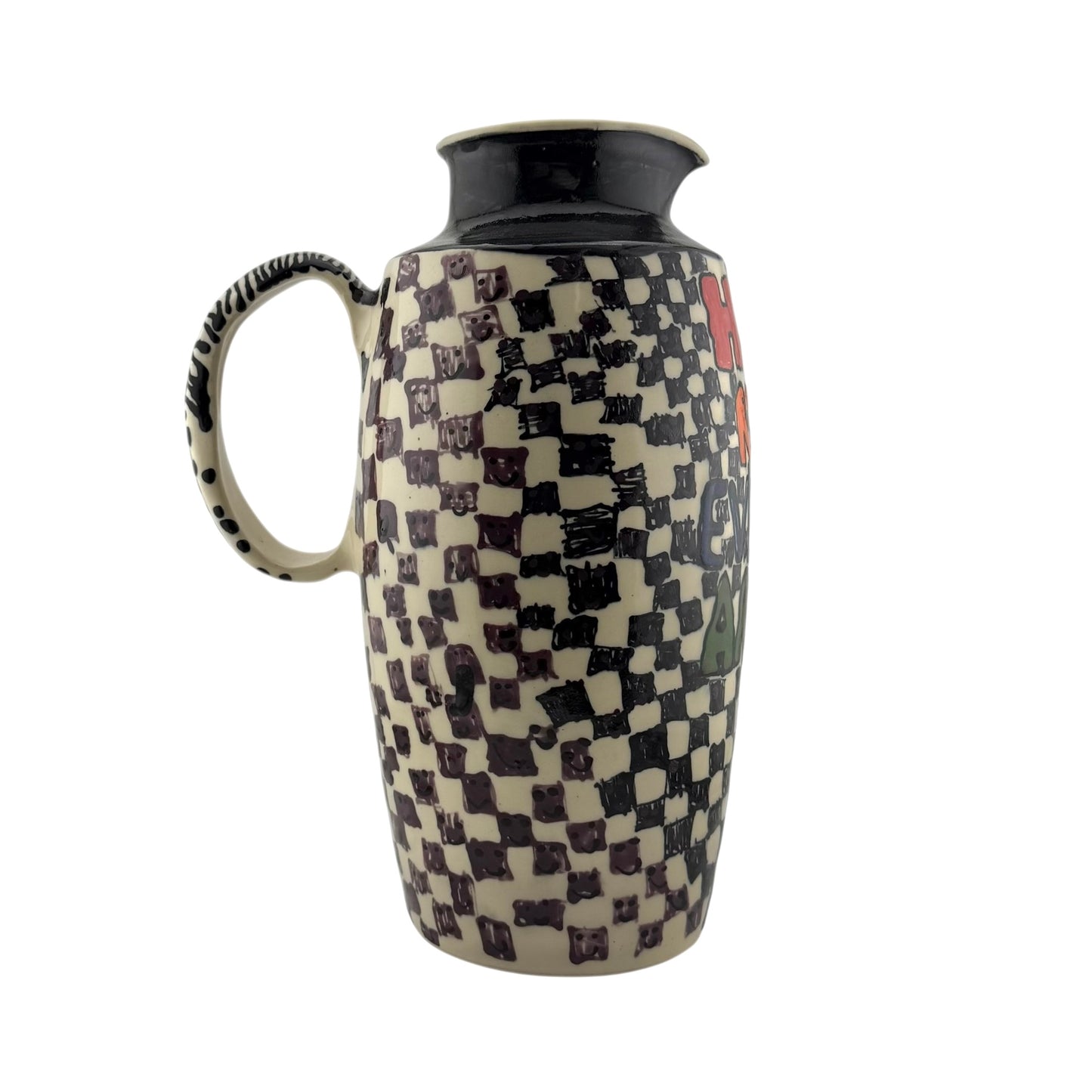 hream ceramic pitcher