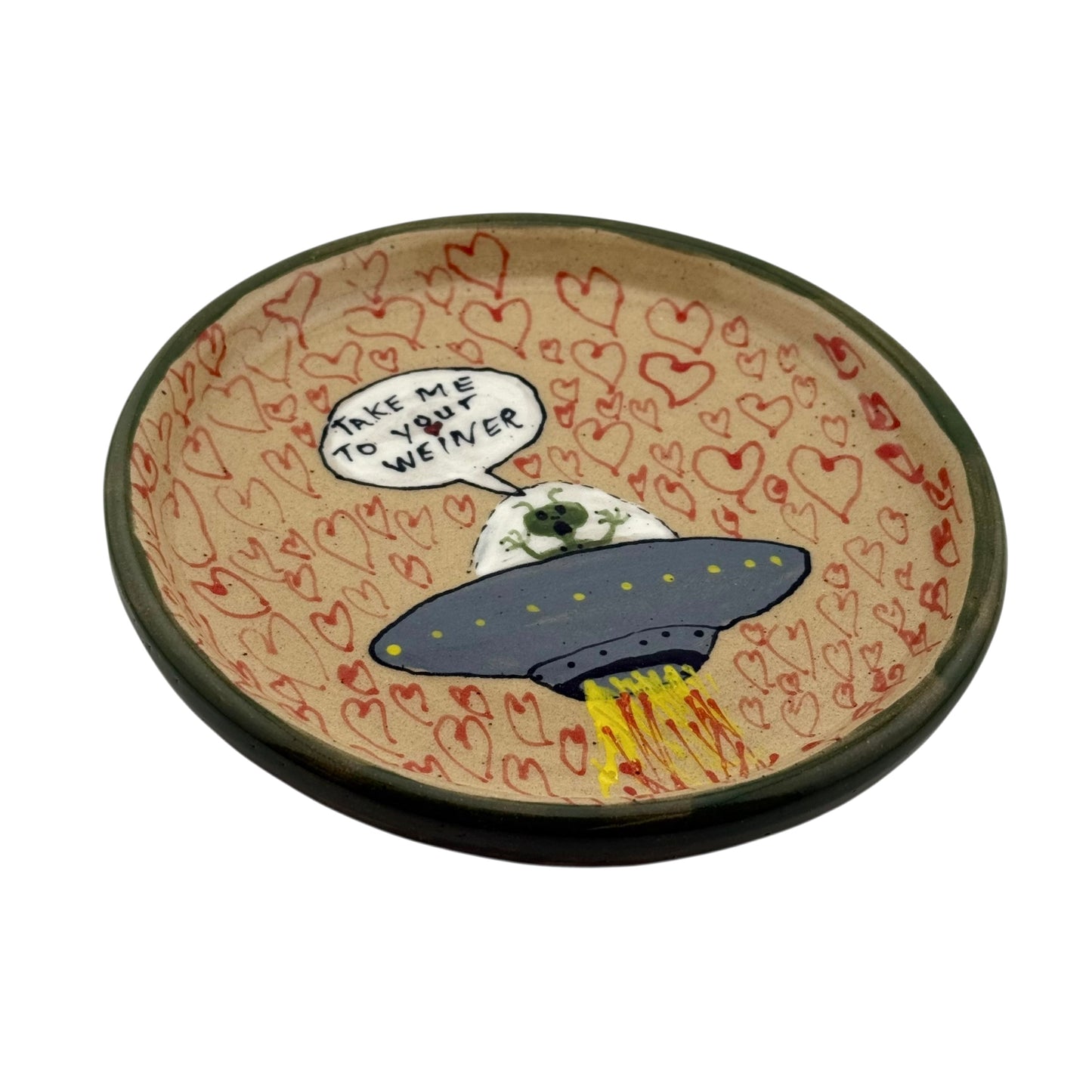 ceramic tray take me to your Weiner