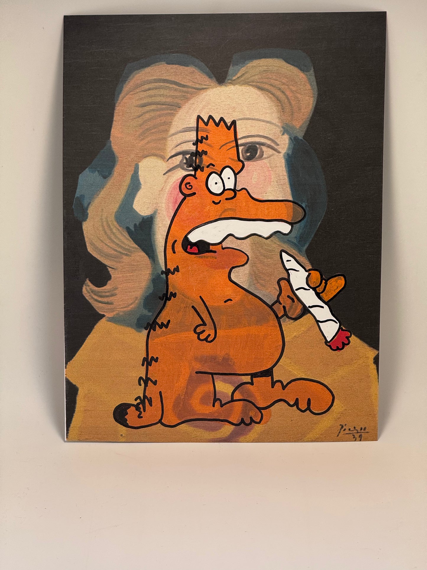Warhol vs Basquiat / 3-d Bart / Picasso Baby
