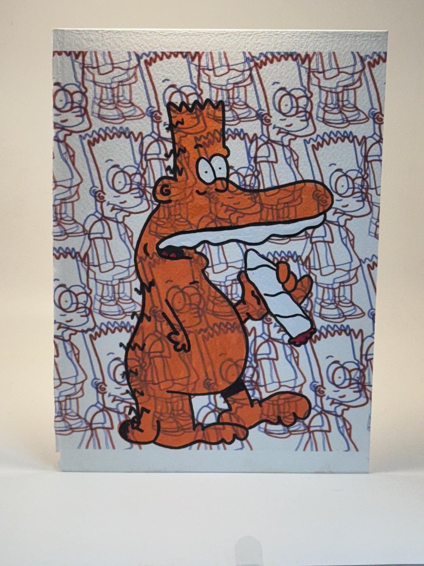 Warhol vs Basquiat / 3-d Bart / Picasso Baby