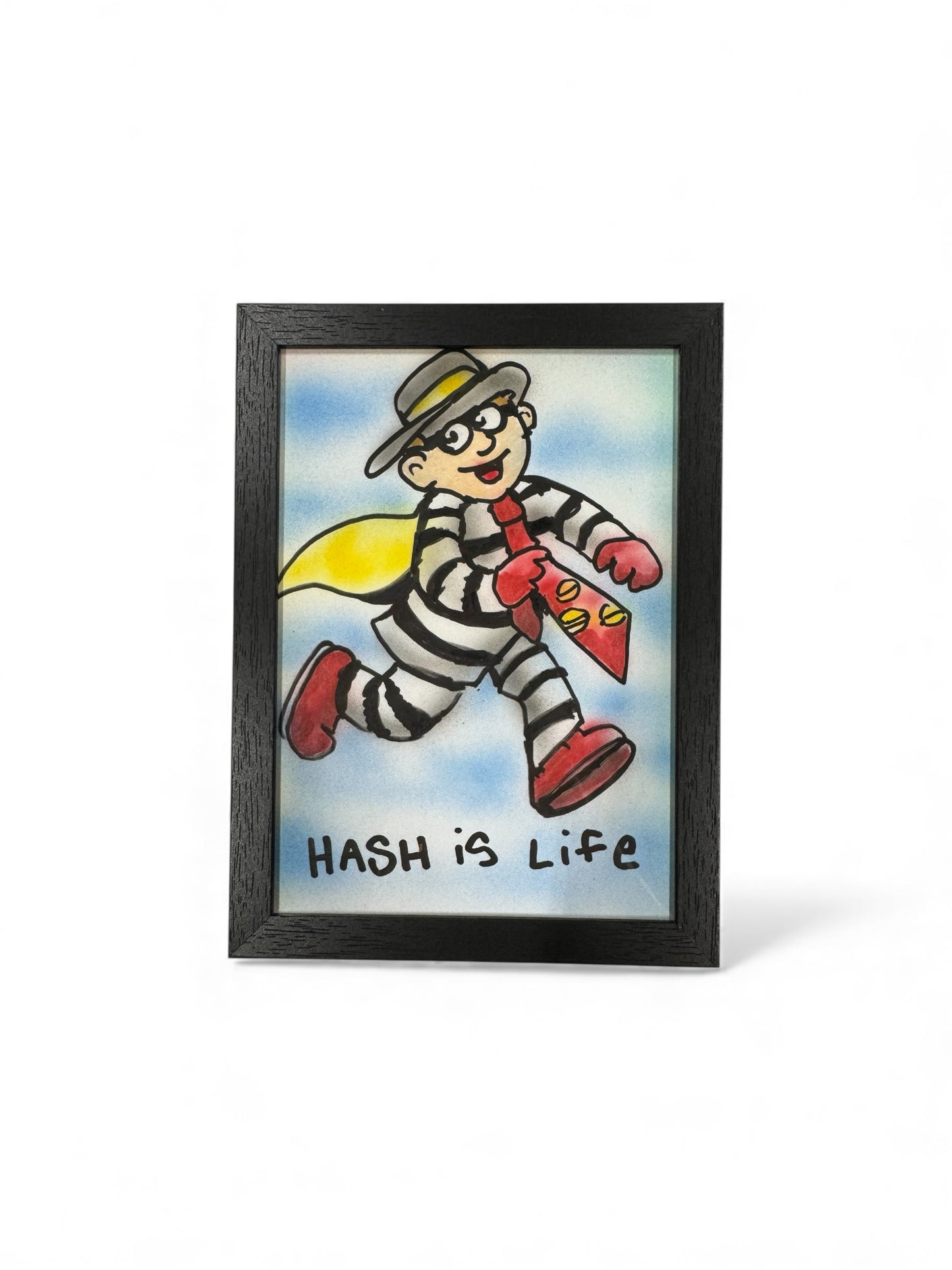 @trevymetal vs gz1 hamburglar hash is life painting