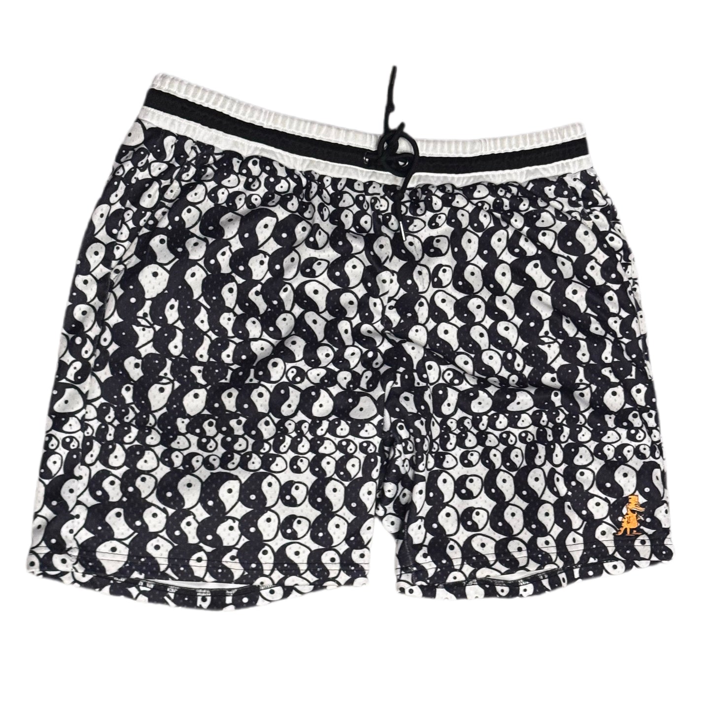 ying yang basketball shorts
