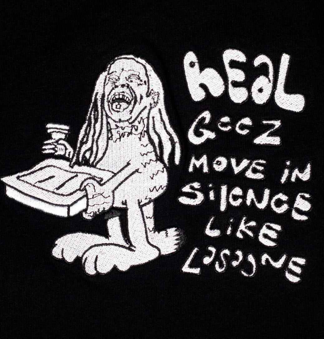Real Geez Move in Silence Like Lasagna