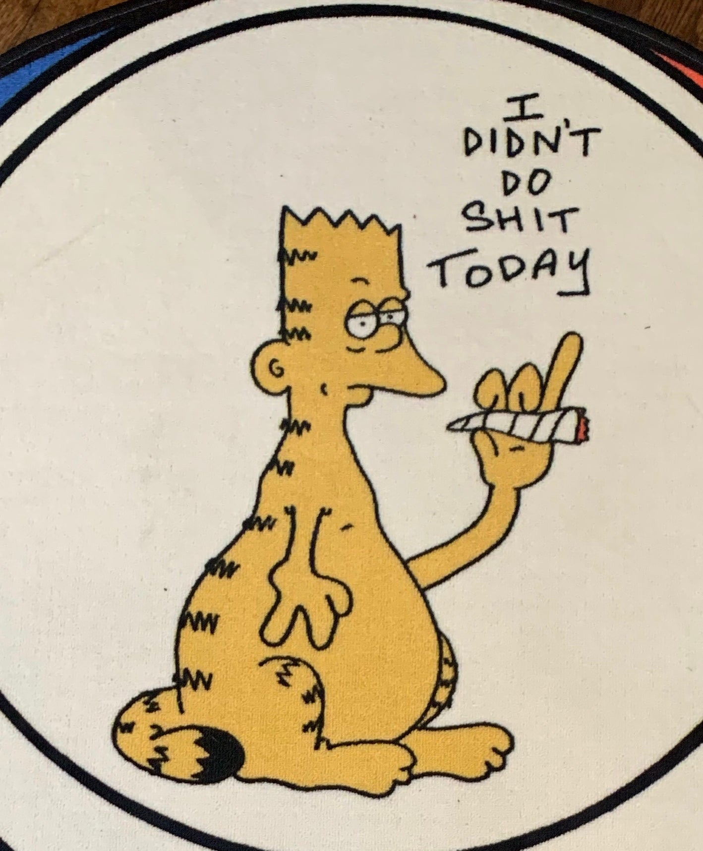 I didn’t do shit today rug