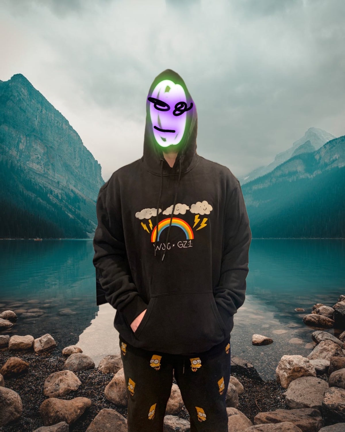 WJC & GZ1 Rainbow Hoodie