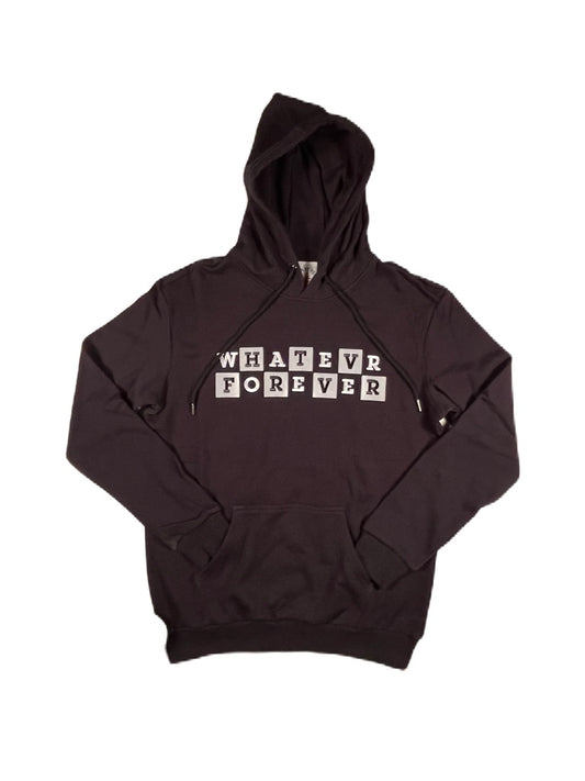 Whatever Forever H is for Hash Black Hoodie -Free Shipping