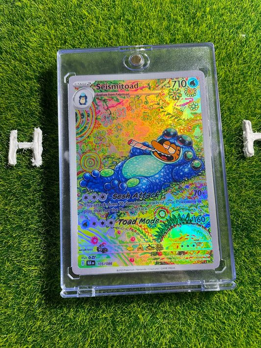 Hream Seismitoad collab card