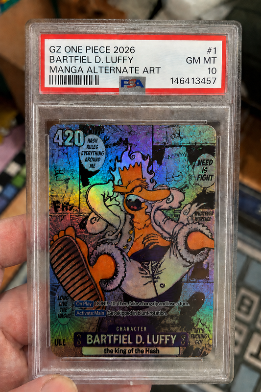 GZ ONE PIece Bartfiel D. Luffy card