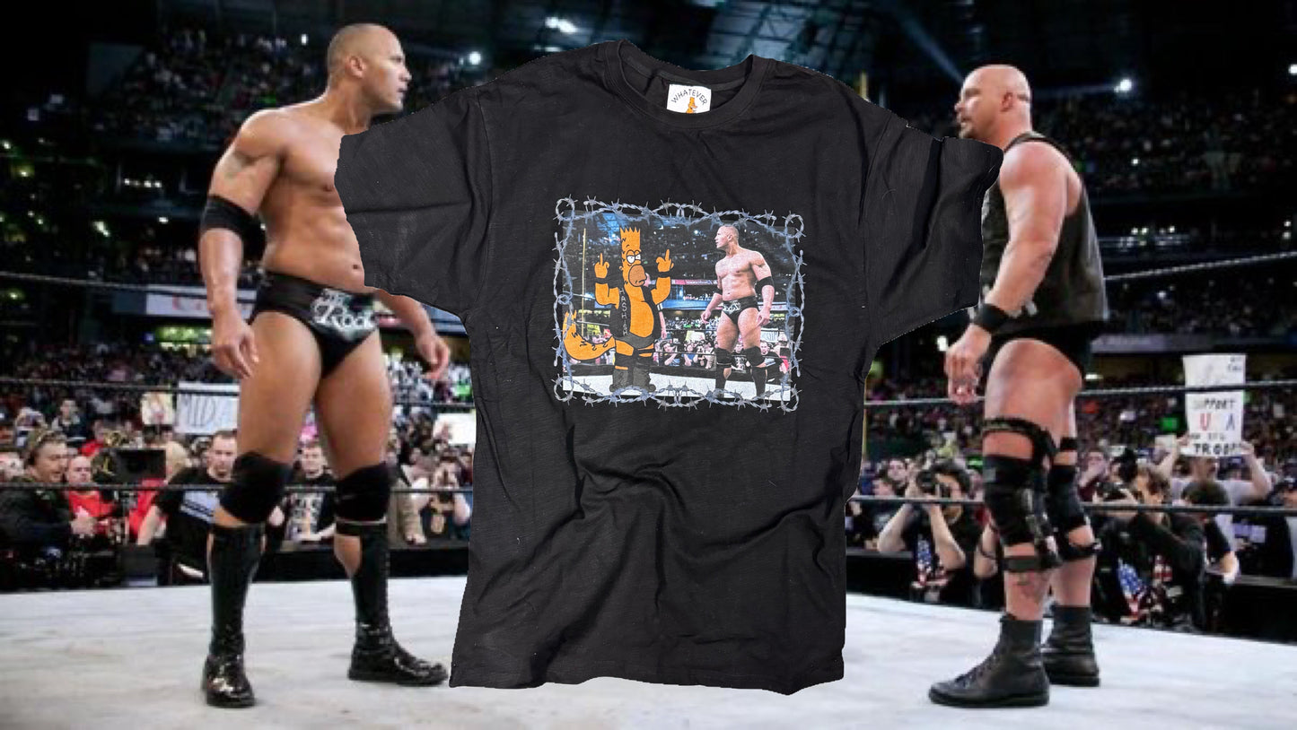 STONE COLD VS THE ROCK T-SHIRT