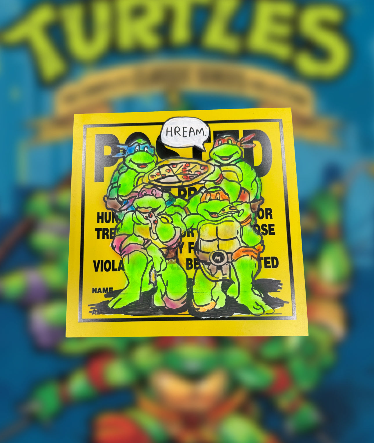 TREVY METAL vs GZ NINJA TURTLE HREAM