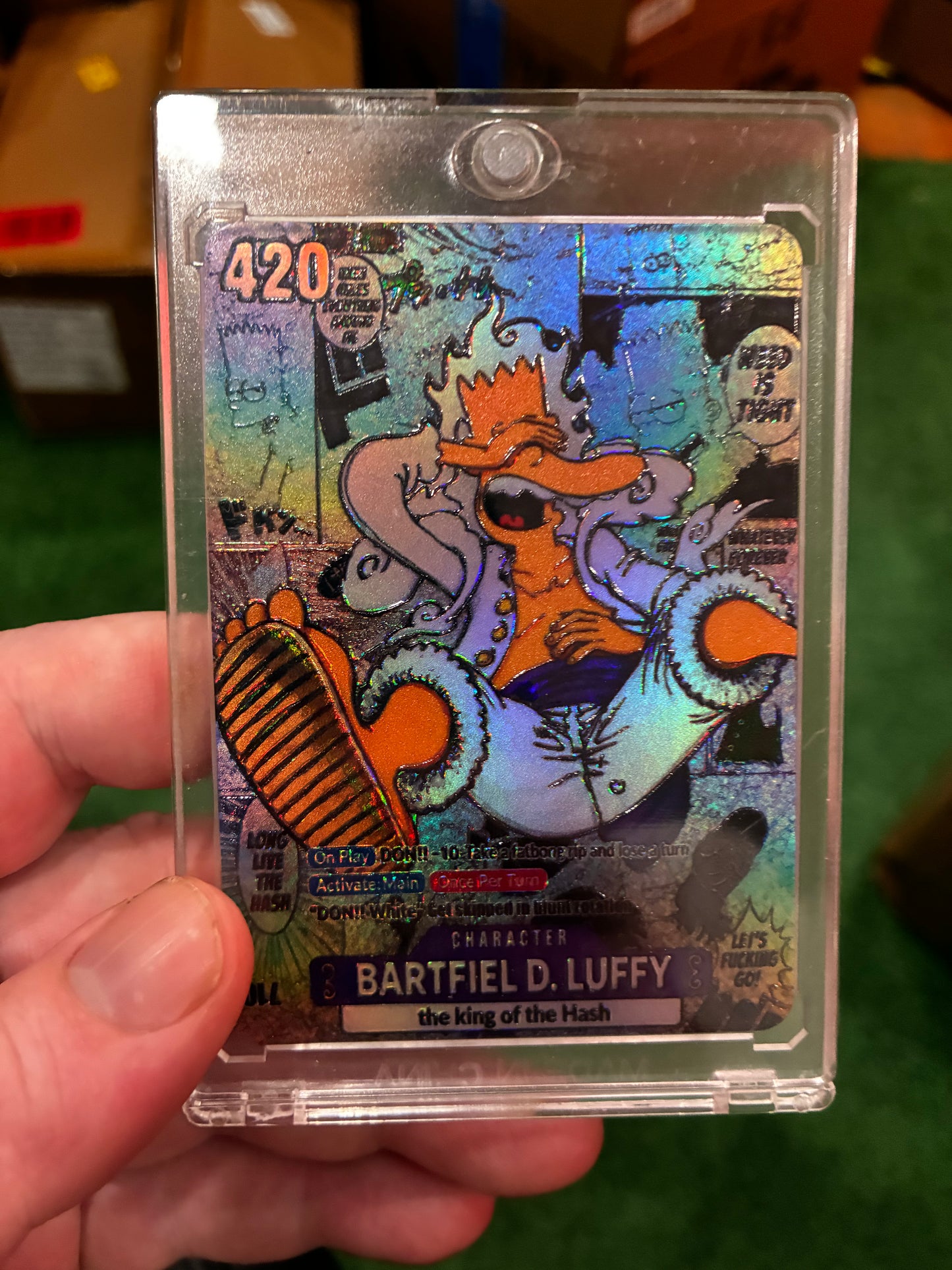Luffy Card case variant