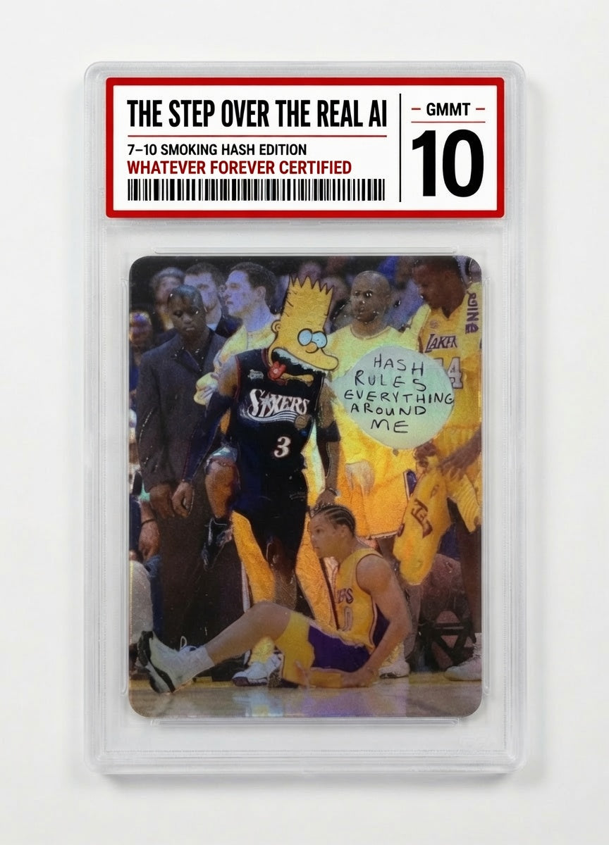 the step over card