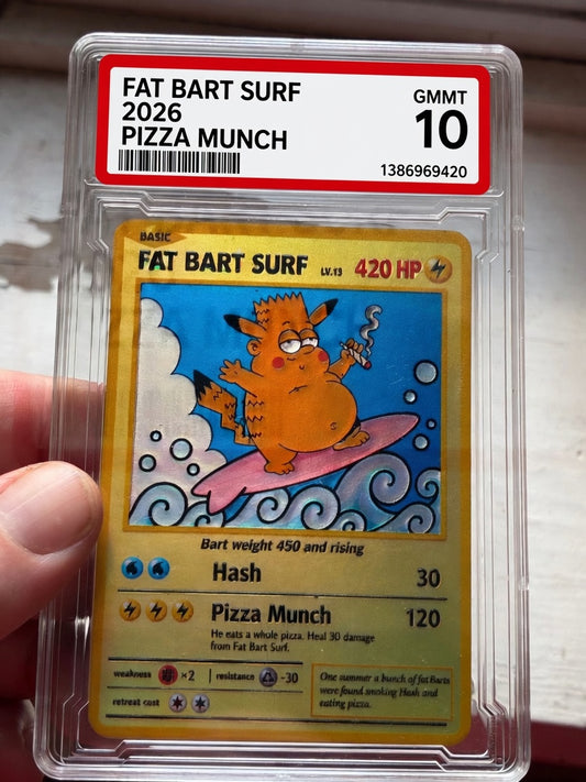 fat bart surf card