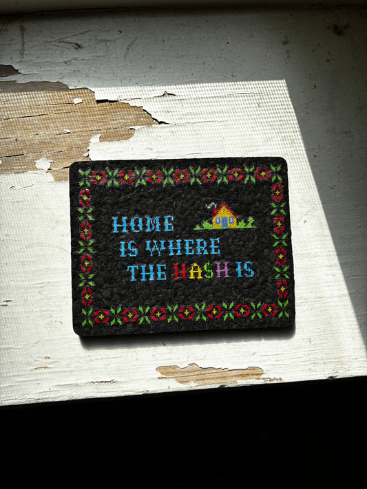 home is where the hash is mini mat