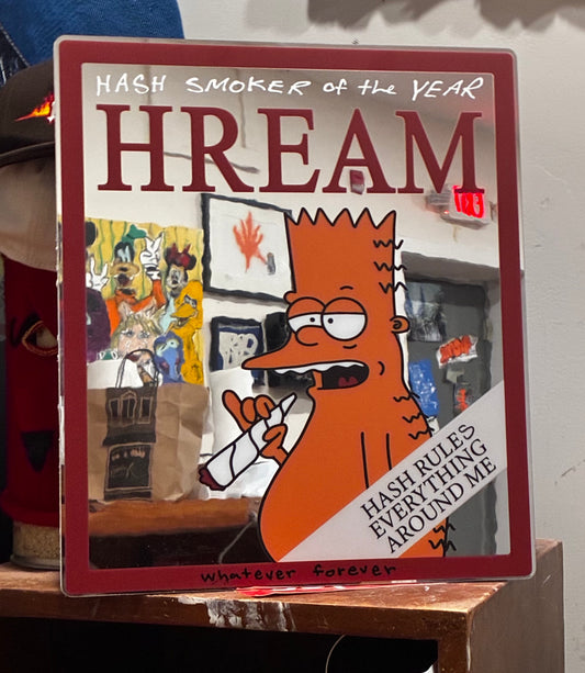 hream smoker of the year mirror/print
