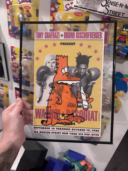 Warhol vs Basquiat / 3-d Bart / Picasso Baby