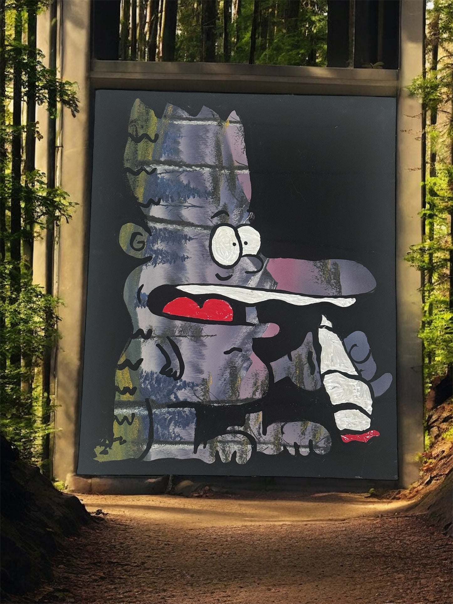 WHATEVER FOREVER WOODS SCENE PAINTING