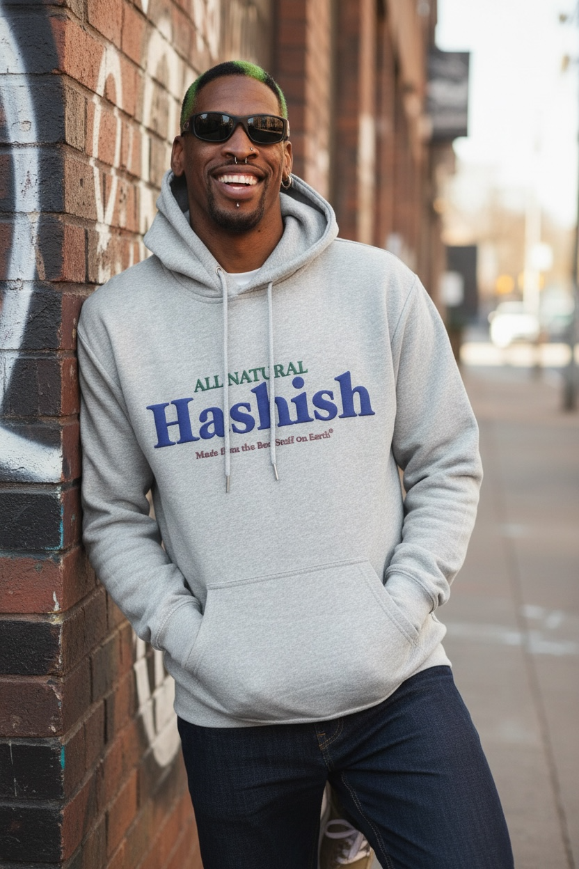 all natural Hashish made from the best stuff on earth hoodie v2