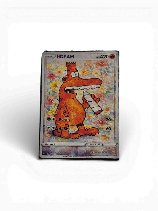 Smell the Flowers 4.5"x3.5" Mini Card Mat