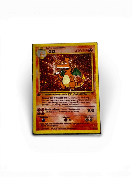 Bart-zard 4.5"x3.5" Mini Card Mat