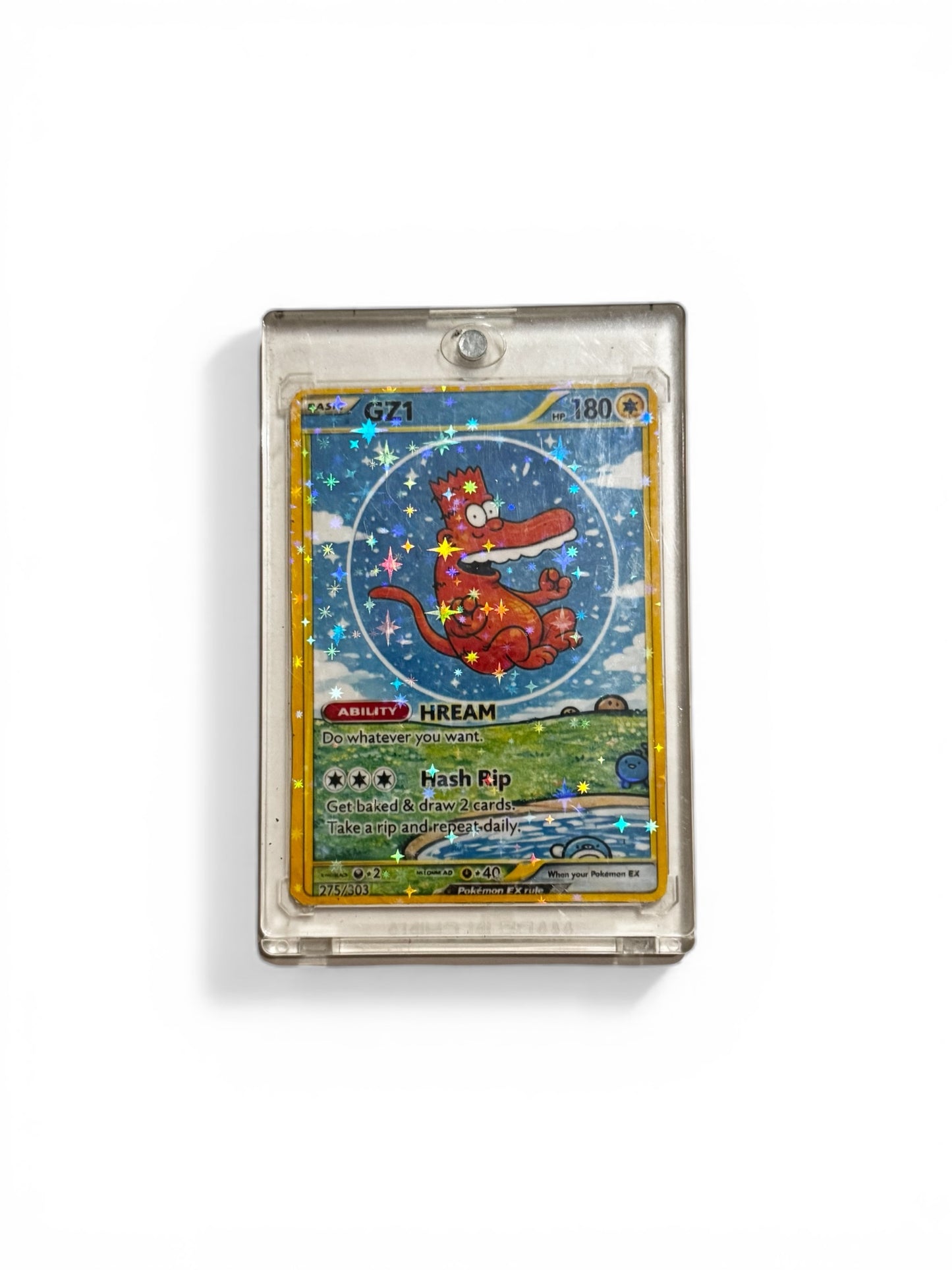 Bubble Bart- Trading Card