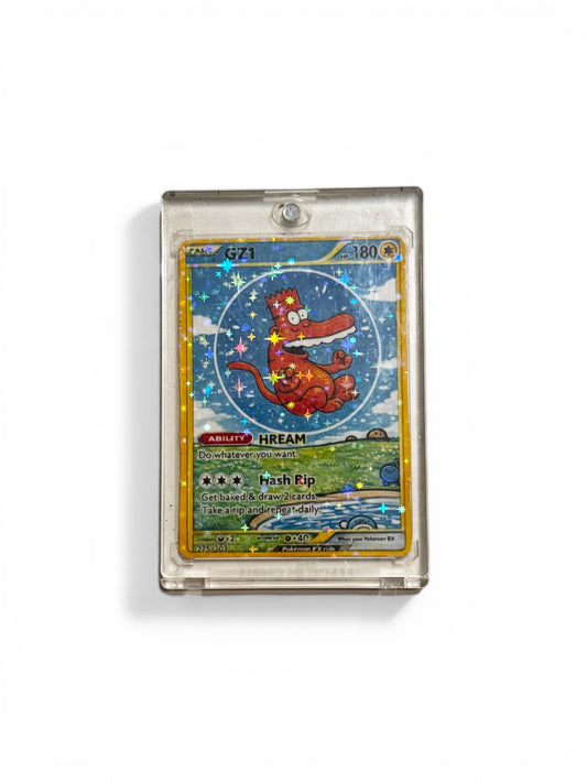 Bubble Bart- Trading Card