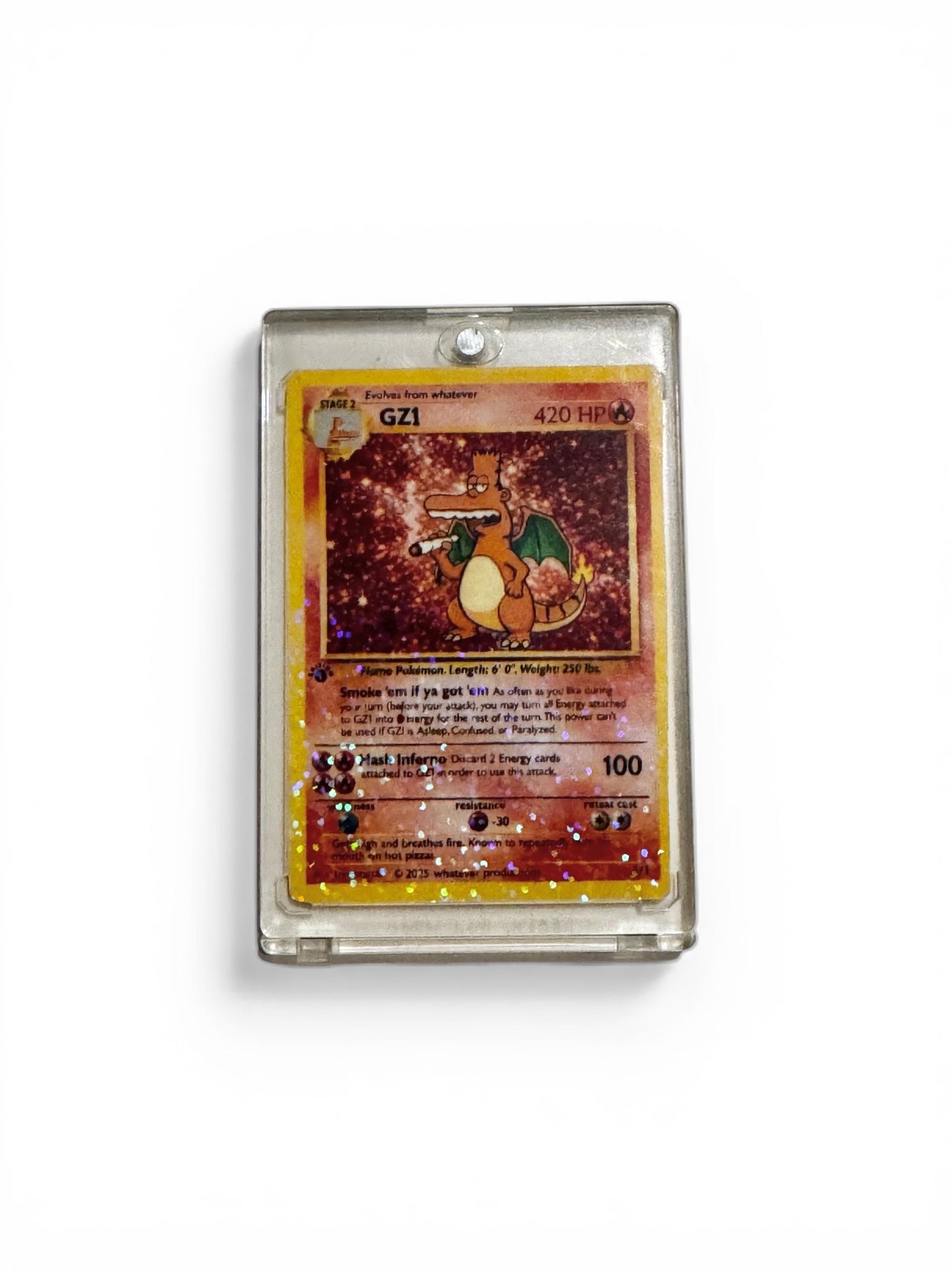 Bart-zard - Trading Card