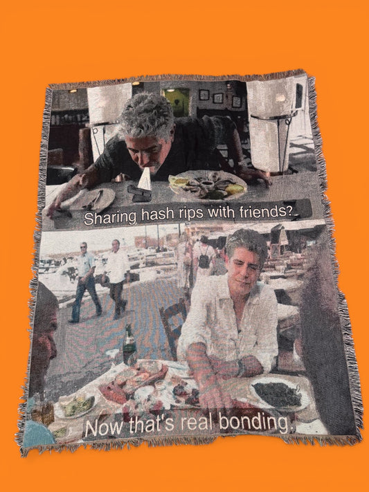 Sharing hash with friends blanket