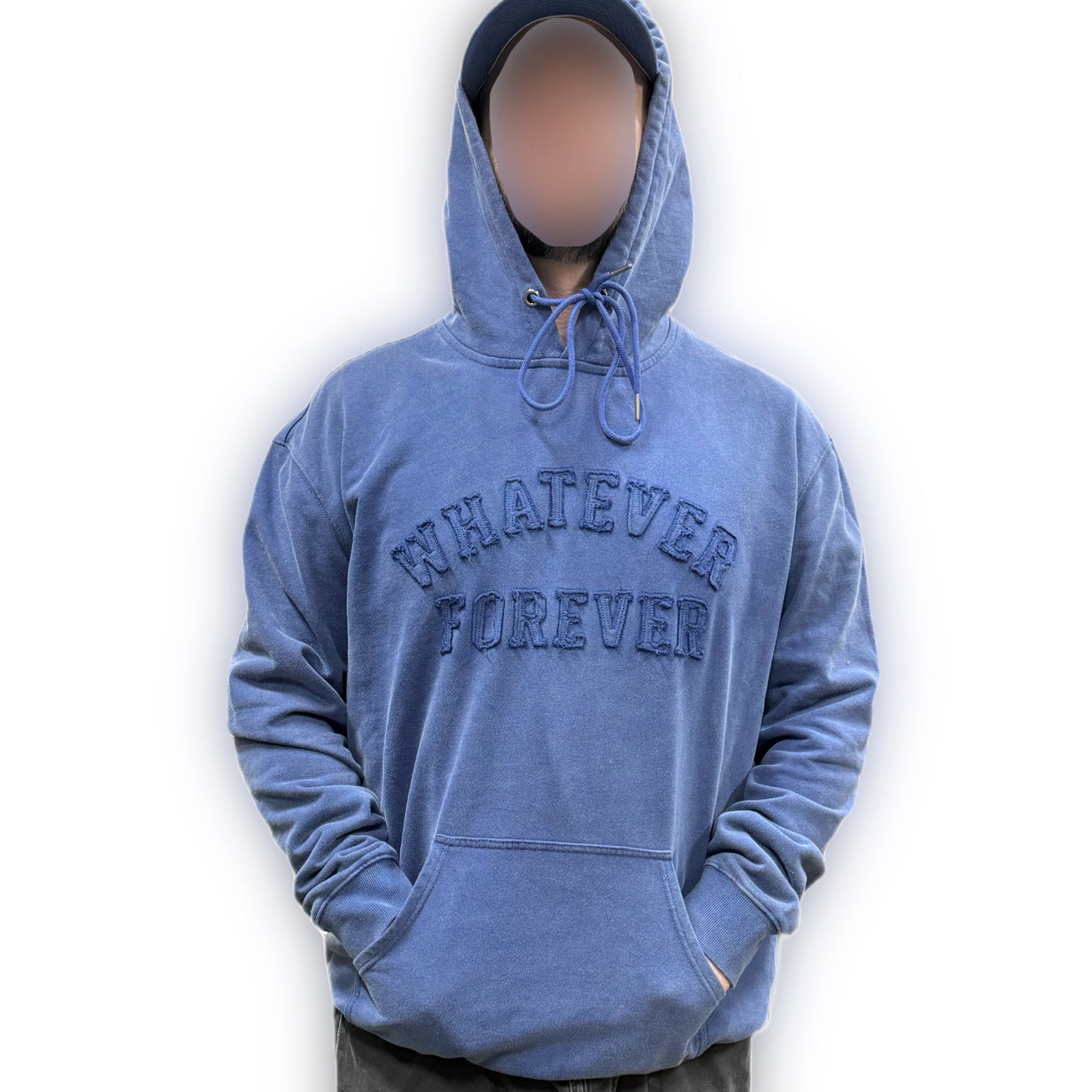 gz blue whatever forever hoodie