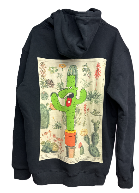 whatever forever cactus chart hoodie