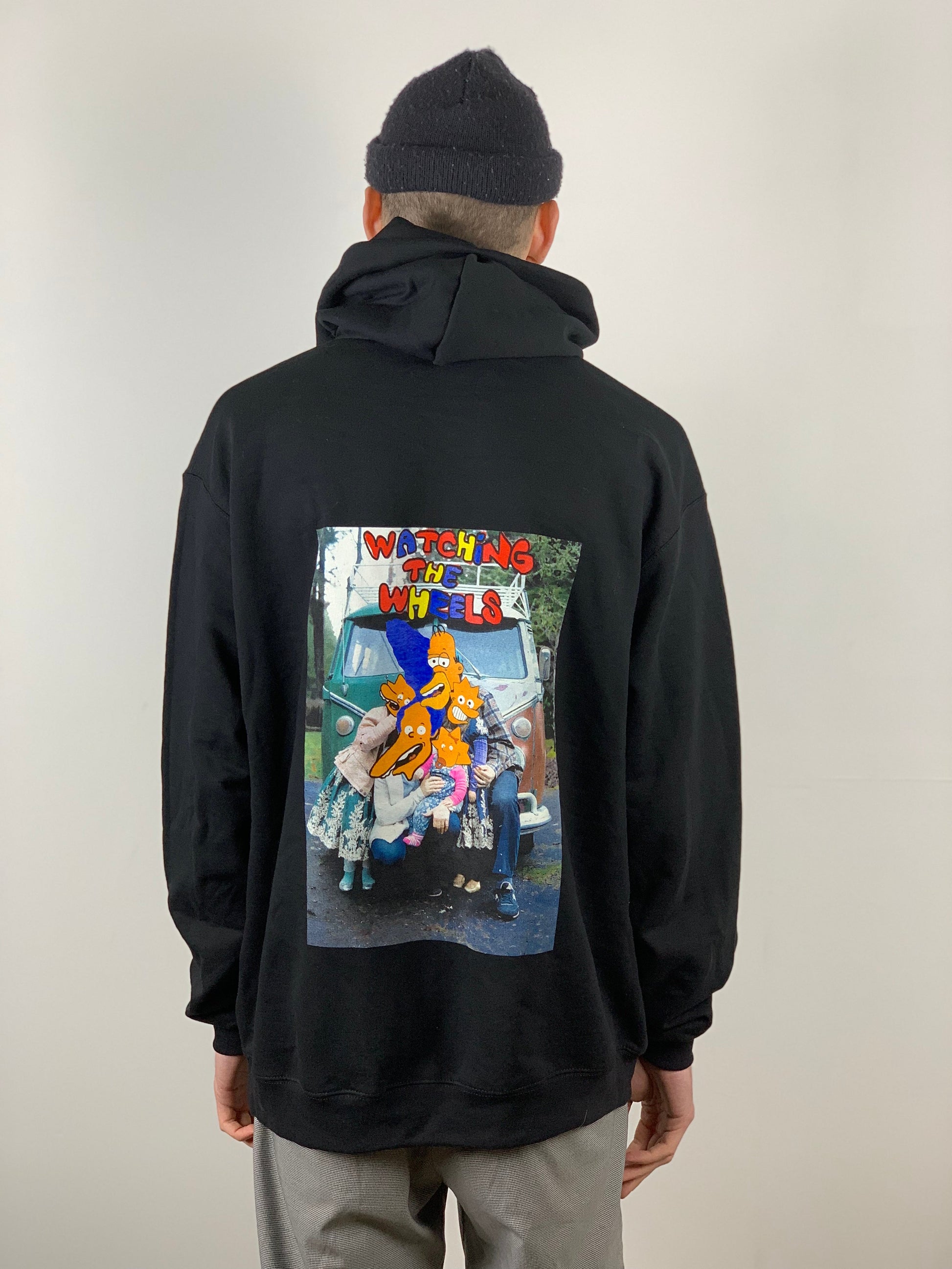 WATCHING THE WHEELS HOODIES