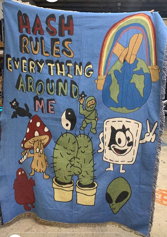 Hash Rules Everything Around Me Blanket